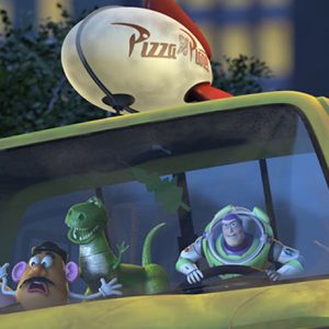 Ikusia duzu Pixarren film gehienetan agertzen den pizza-kamioneta?